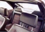 Inside, rear seats